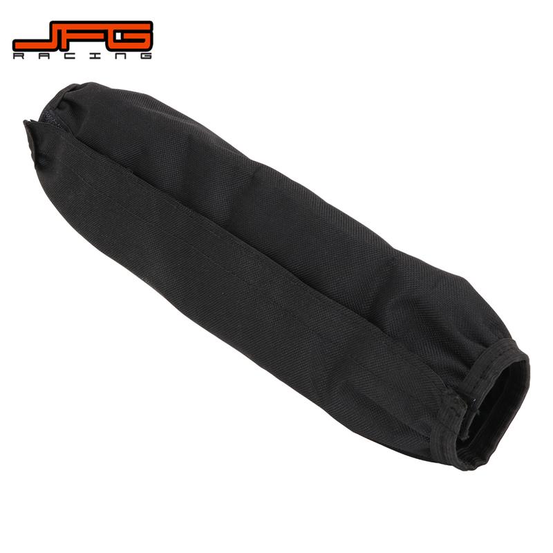 Motorcycle 270mm 350mm Rear Fork Shock Absorber Cover Protector Guard Suspension Cover Wrap Set For ATV Quad Dirt Bike Motocross