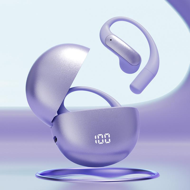 Спортивные Bluetooth-наушники с заушинами на базе ИИ, с долгим временем работы от аккумулятора и стильным дизайном