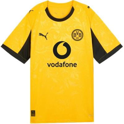 Реплика кубковой футболки Bvb издание для фанатов Vodafone Удобная футболка с круглым вырезом и коротким рукавом, быстросохнущая, мужские топы 780112-03