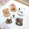 Fashion Plush Brooch Cartoon Backpacks Pendant Decoration Animal Capybara Brooch