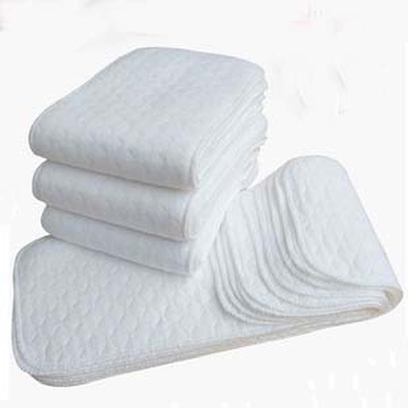 46*17 см многоразовые детские тканевые подгузники с вкладышами из 3 слоев хлопка