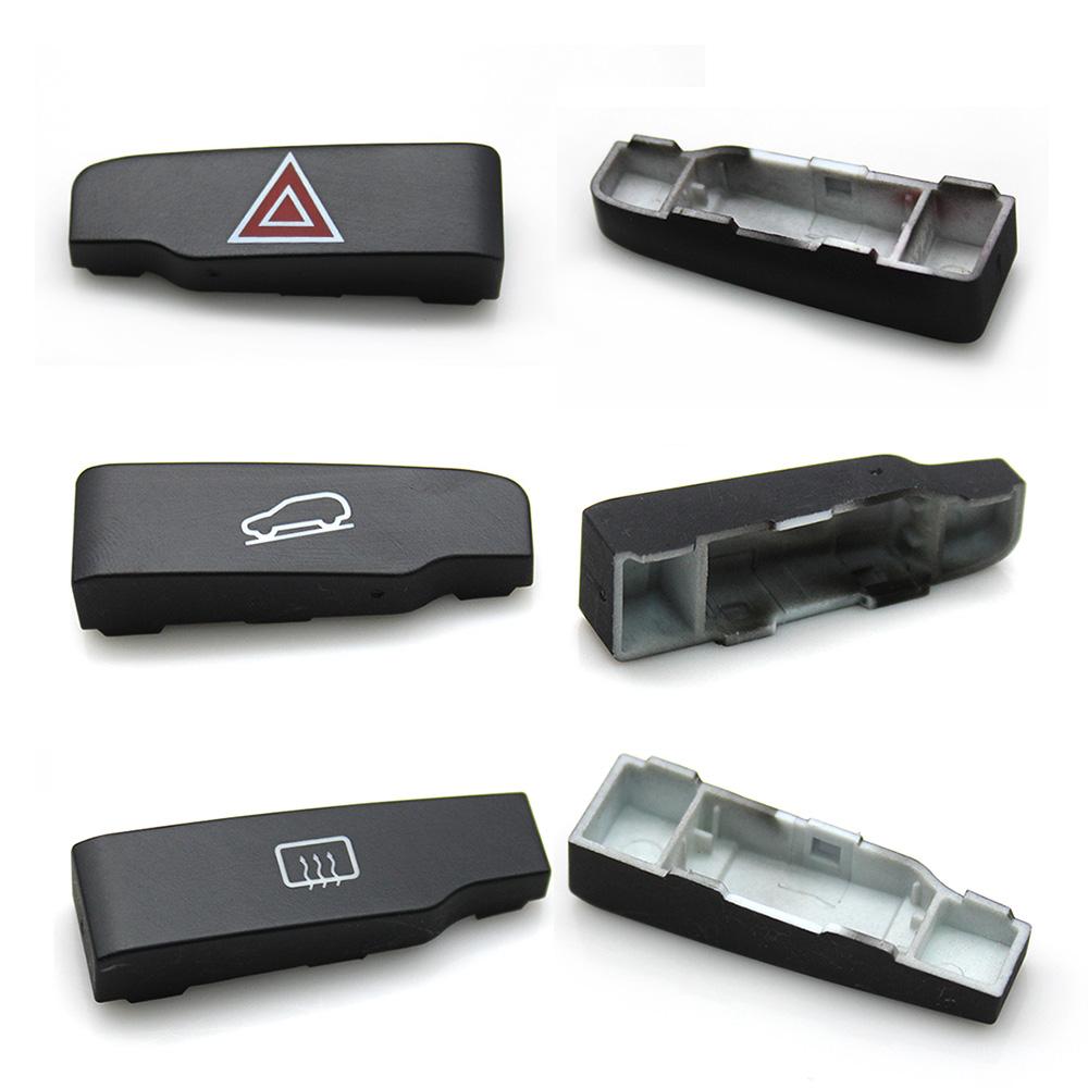 Central Console Harzard Light Door Lock Air Conditioner AC Control Buttons For Porsche Cayenne 7P5 Panamera 970 Macan 95B