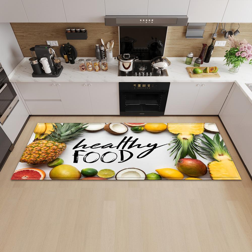 Придверный коврик, ковер для кухни, спальни, нескользящий пол, балкон, коридор, длинный ковер, прикроватный коврик для гостиной