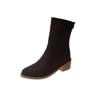 Large Size Cloth Boots Women's Autumn and Winter New Wind Socks Boots Casual Fashion Single Boots Women