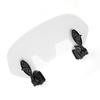 Universal Motorcycle Adjustable Clip On Windscreen Wind Deflector Windshield Accessories