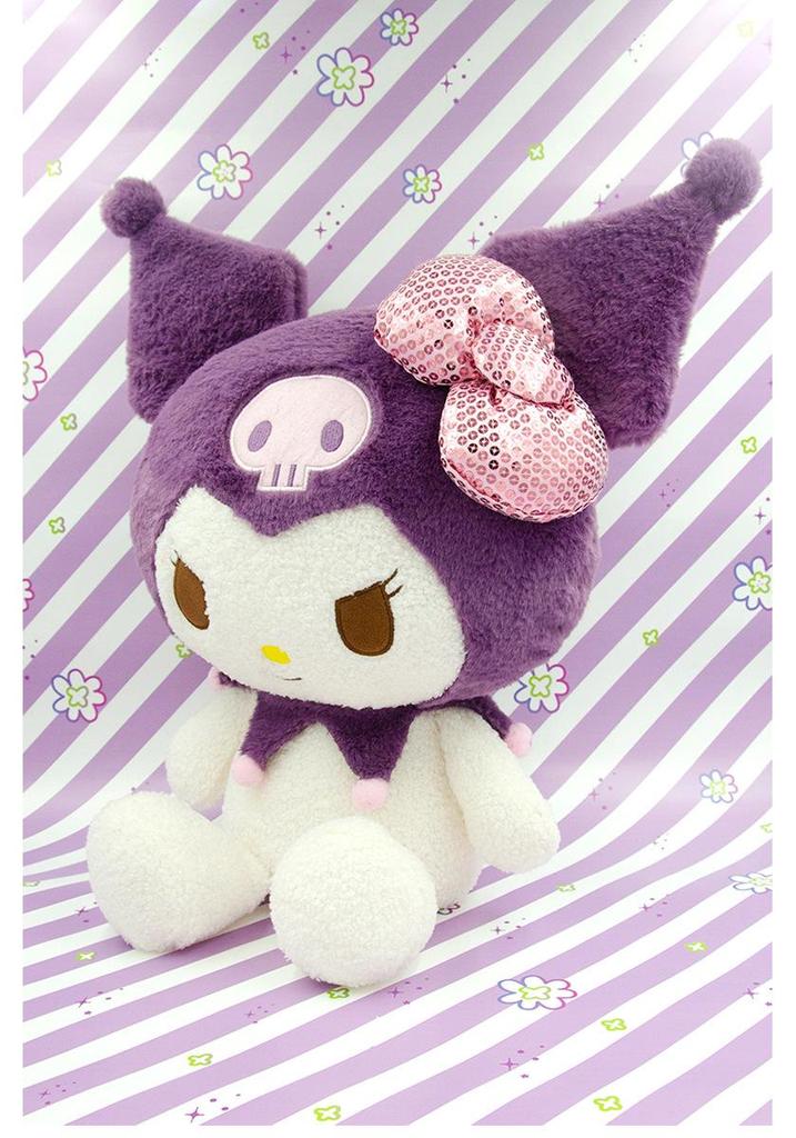 Плюшевая кукла-подушка Kuromi Sanrio - Игрушка на День Рождения