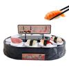 Conveyor Sushi Machine 360 Degree Automatic Rotating Cupcakes Macarons Turntable Display Stand Plates For Wedding Party Gifts