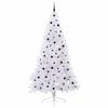 Artificial Christmas Tree White 240 cm PVC and Steel