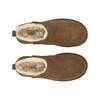 UGG Классические микро каштановые женские кроссовки коричневые 1173891-CHE