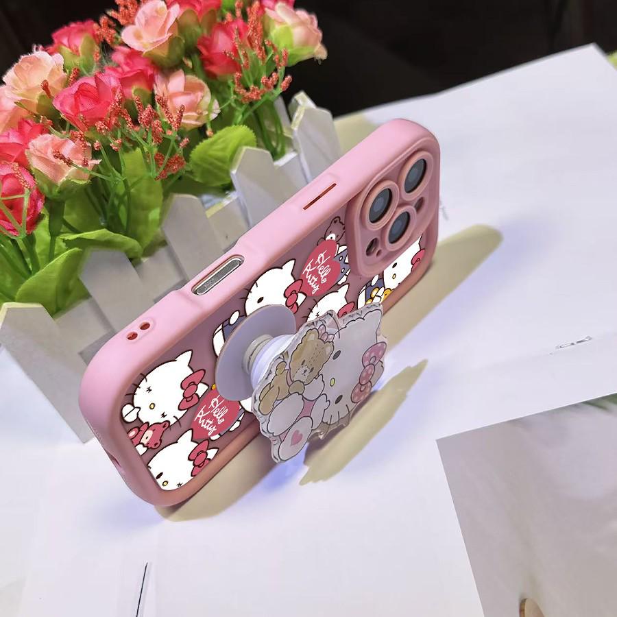 Sanrio TK Подставка Airbag KT Яблоко 15 Розовый Чехол для Телефона