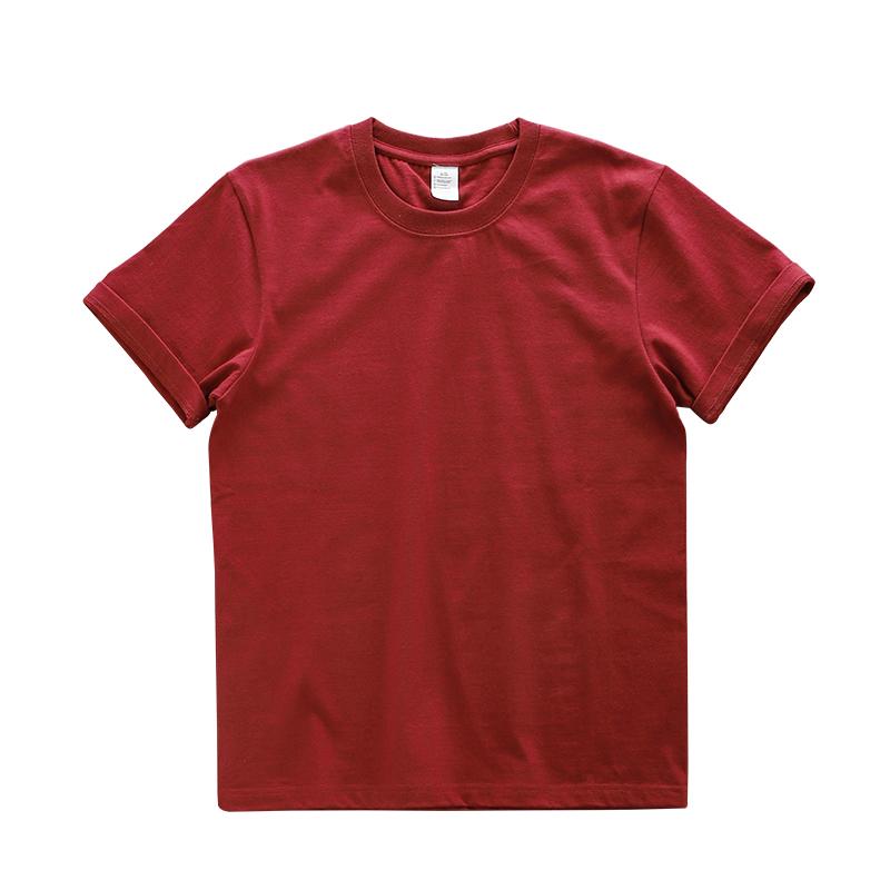 Хлопковый однотонный топ Dukeen Oversize Heavy T-Shirt для мужчин Летняя футболка с коротким рукавом Повседневные футболки One Piece