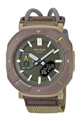 Часы Protrek Watch Hiker Line с Bluetooth, прочный пластик Solar Biomass, коричневый [Casio] [] PRJ-B001B-5JF мужские