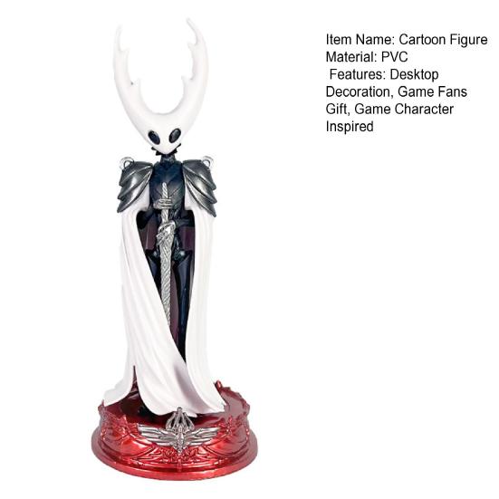 Вдохновленная игрой фигурка короля ПВХ Фигурка игрового персонажа Статуэтка Украшение для дома офиса Настольное украшение Рыцарь Коллекционные предметы для фанатов игры Подарок