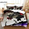 Soul Eater Bedding Set Single Twin Full Queen King Size Bed Set Adult Kid Bedroom Duvet Cover Sets 3D Print Anime Bed Sheet Sets