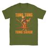 Unisexs Tshirt Tung Tung Tung Sahur Triplet Funny Scuba Dance T Shirts Harajuku Summer Tee Shirt Casual 100 Cotton Clothes
