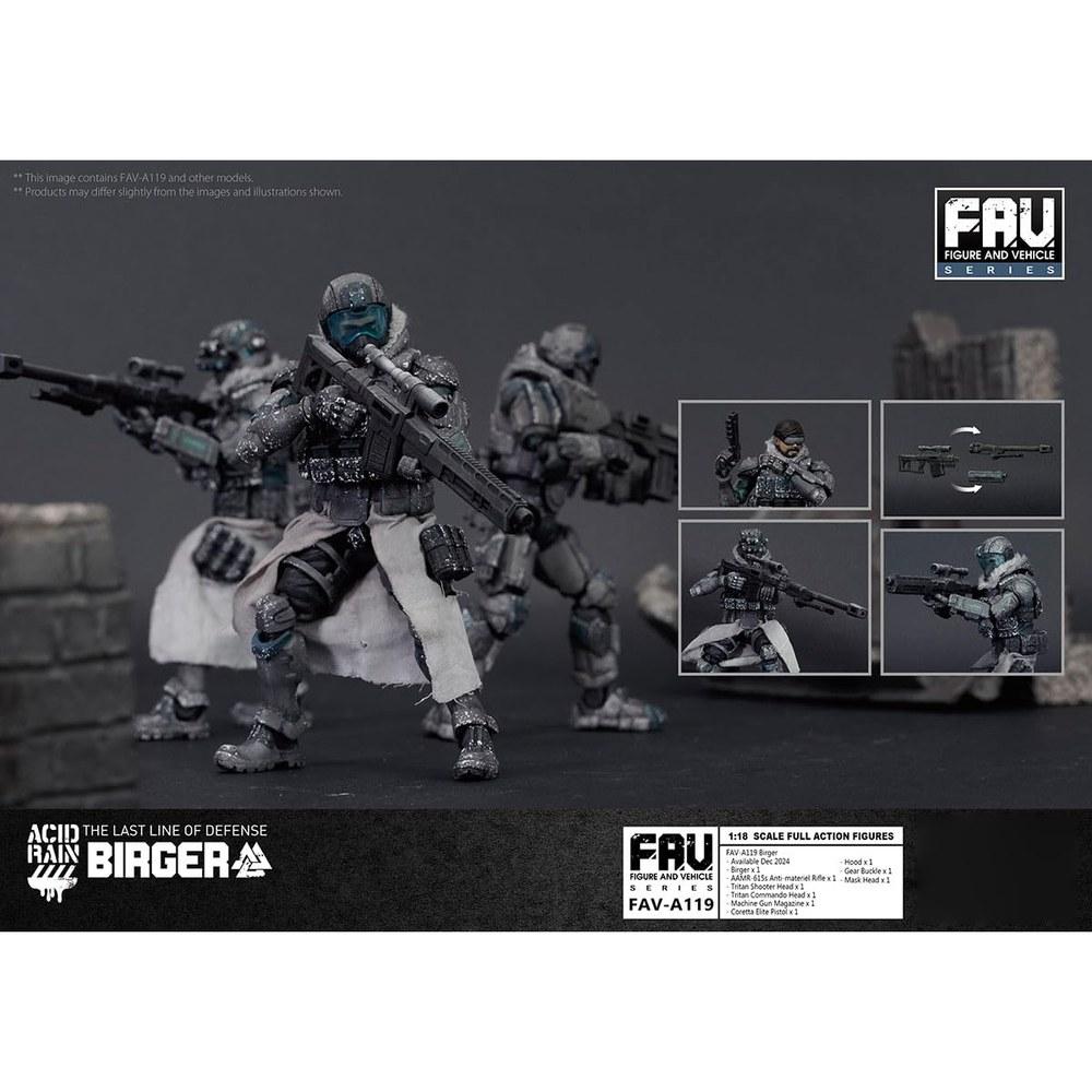HiPlay Toy Alliance Acid Rain 1/18 FAV-A119 Beer War Movable Figure Painted Complete