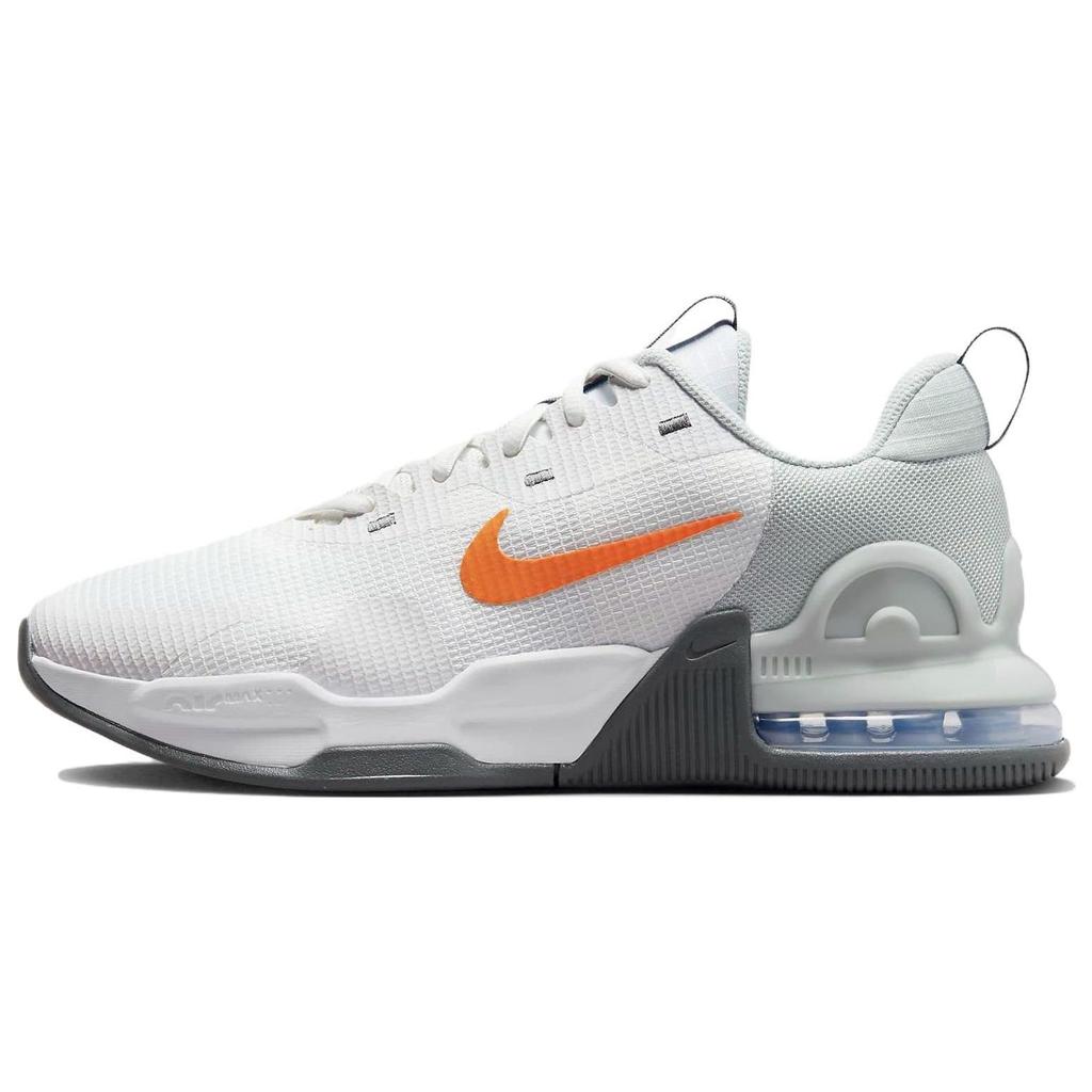 Nike Air Max Alpha Trainer 5 White Bright Mandarin Мужские кроссовки Summit-Белый Светло-Серебристый Железно-Серый DM0829-103