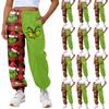Kids' Fashion Christmas Print Loose-Fit Waistband Casual Sweatpants