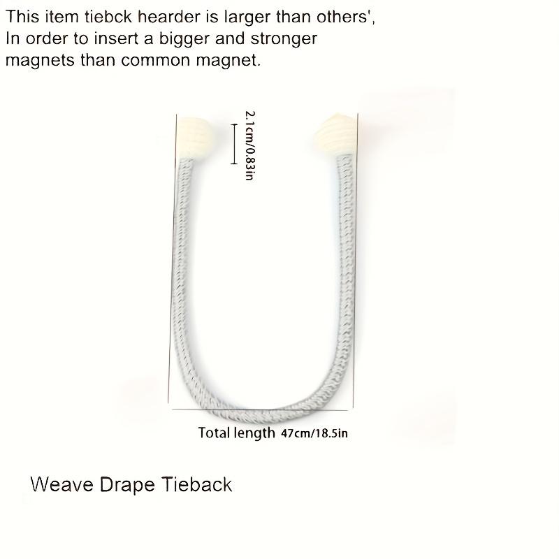 2 шт. Классический стиль магнитный подхват для оконных штор с сильным магнитом и европейским дизайном для украшения дома/украшения комнаты