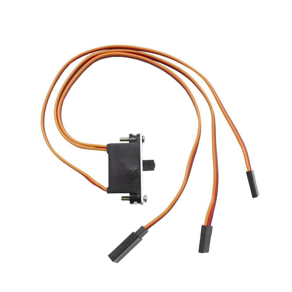 Brown Red Orange Heavy Duty RC Aluminum Power Switch Medium Aluminum Shell Switch  For RC Airplane