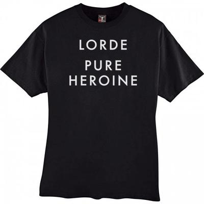 Футболка с альбомом LORDE Pure Heroine