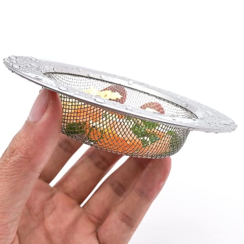 Stainless Steel Drain Strainer, Kitchen Sink Strainer, 8cm-11cm Drain Filter, for Kitchenc