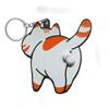 Exquisite Pull Play Egg Dog Keychain Pull Play Jewelry Keychain Trick Cat Bag Pendant  Women Men