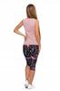 Women's Cotton Tank-Top T-shirt with Straps Classic MORAJ M pink