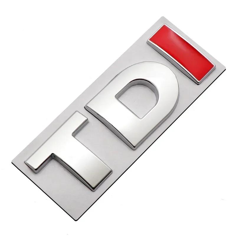 2026 Новый Для VW VOLKSWAGEN 3D Металл TSI TDI GTD GLI Задняя Крышка Багажника Значок Эмблема Автомобиля Наклейки Авто Наклейка Для VW Volkswagen Polo Golf