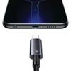 USAMS USB to Micro-USB Cable 2A 1.2mFast Charging Steel/Tarnish SJ668USB01 (US-SJ668)