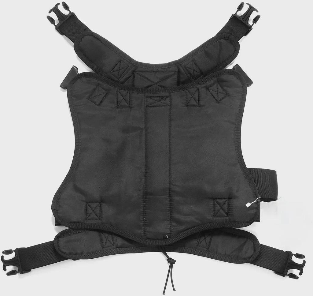 1000D Водонепроницаемый тактический камуфляжный жилет K9 для дрессировки крупных собак