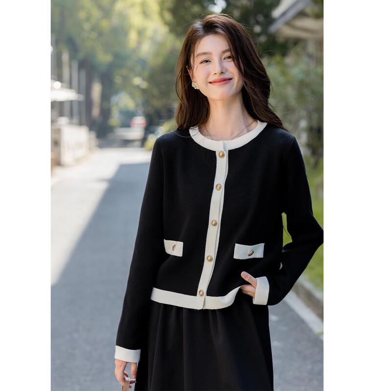 Mokana Women's Elegant Long-Sleeve Knitted Sweater MKNJD2460