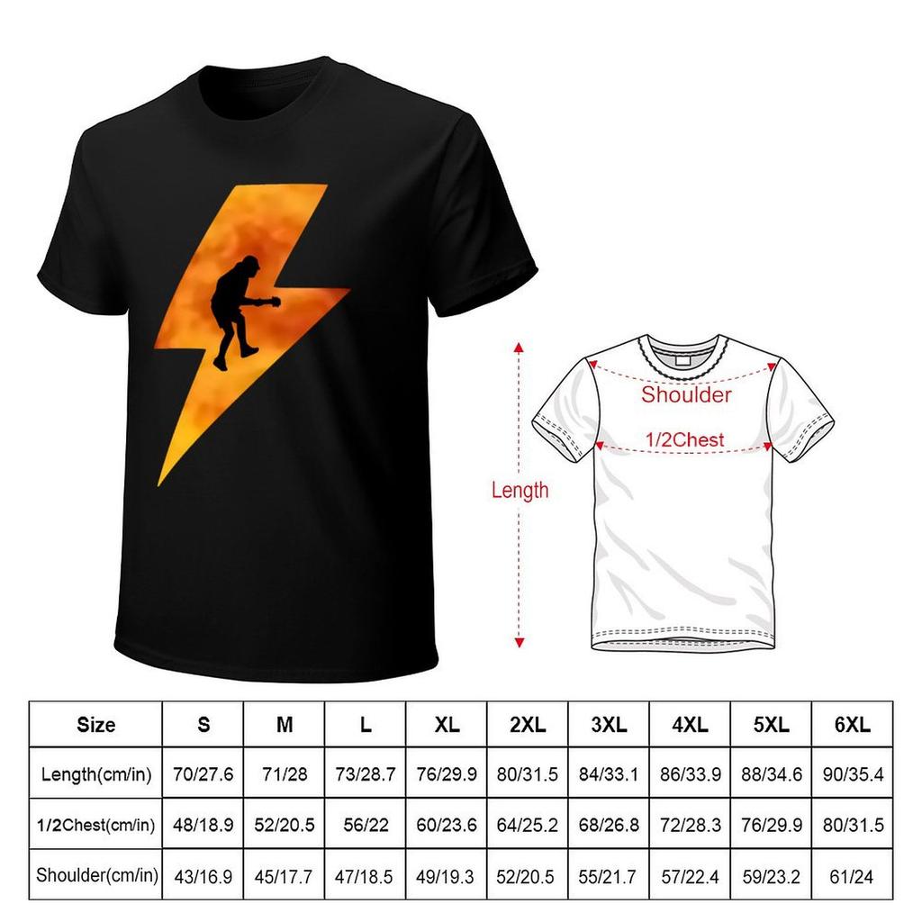 Футболка Angus Young High Voltage для мальчиков белая Louboutins Футболка с коротким рукавом мужские футболки большого размера