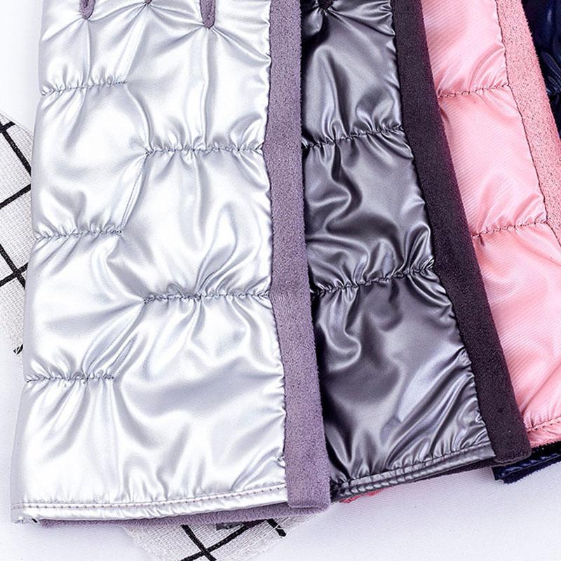 Велосипедные перчатки женские зимние милые корейские девушки-студенты плюс бархатные теплые утепленные женские перчатки для защиты от холода