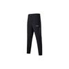 Letter Logo Print Straight Leg Knit Sports Pants Unisex Pants Black SC2230157A-BK01