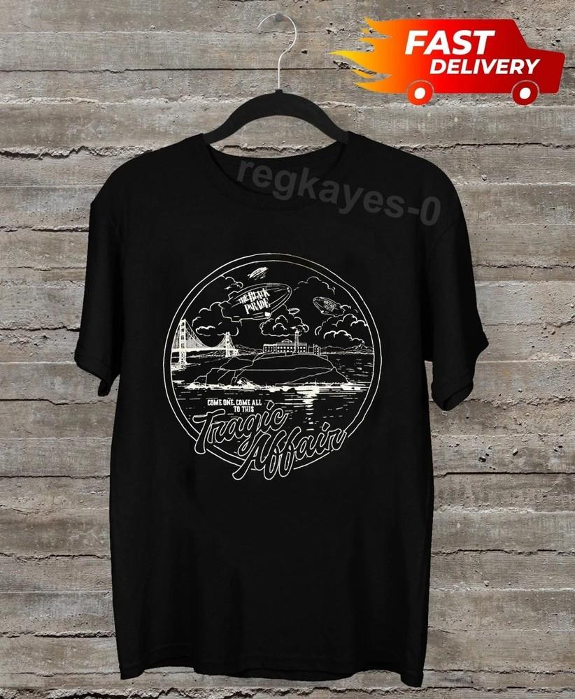 MCR 2025 San Francisco Tour T-Shirt Reprint Rock Band Merch Black S-4XL Unisex T-Shirt