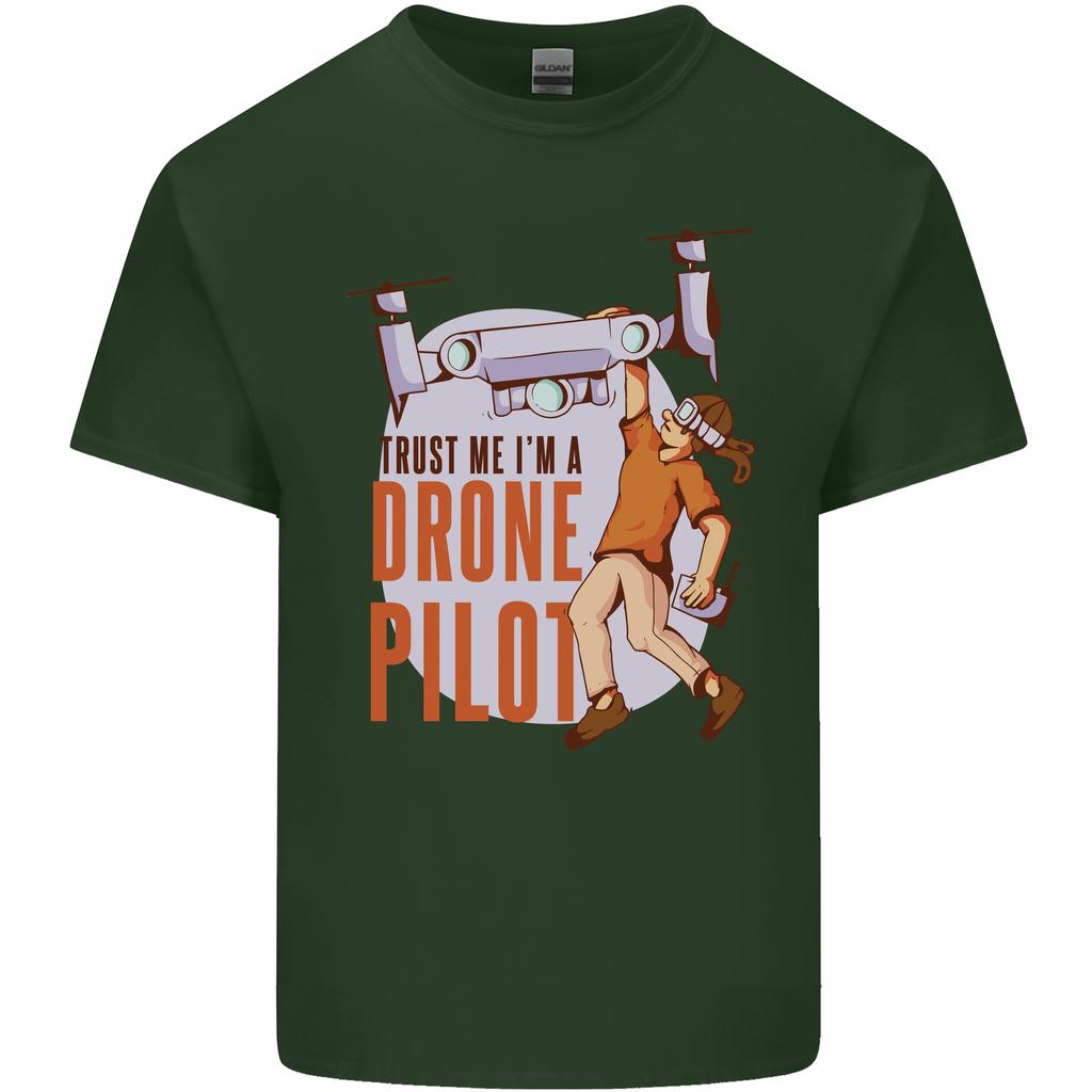Trust Me Im a Drone Pilot Unisexs Light Cotton TShirt