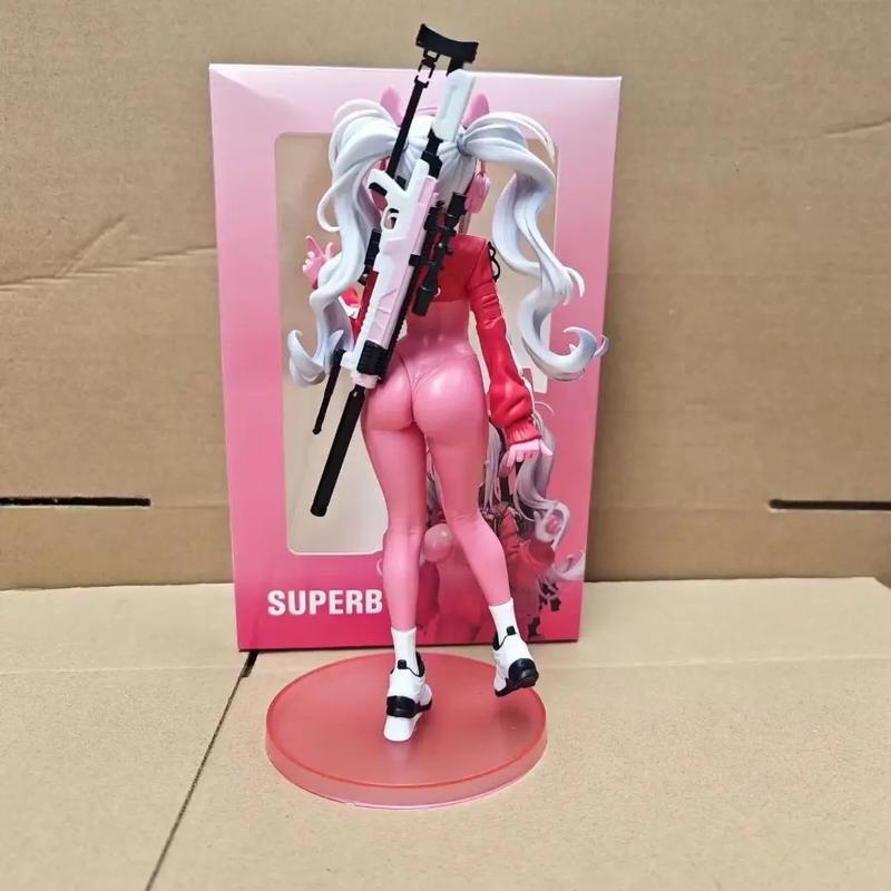 Фигурки Никке Богиня Победы Милые фигурки аниме-девушек Никке Сексуальная девушка Экшн-фигурка 25 см ПВХ Статуэтка Модель Кукла Игрушки Подарки