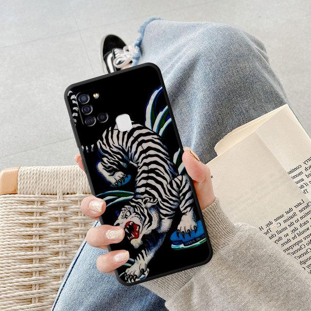 Модный чехол для телефона с китайским тигром и драконом для Samsung Galaxy A50 A20e A70 A54 A34 A40 A10s A10 A02 A01 A02s A03 Core A04, чехол
