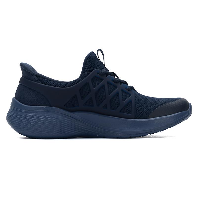 Skechers Bobs Спортивная серия Шнуровка Удобные Низкие Повседневные Кроссовки Женские Темно-синий 117507-NVY