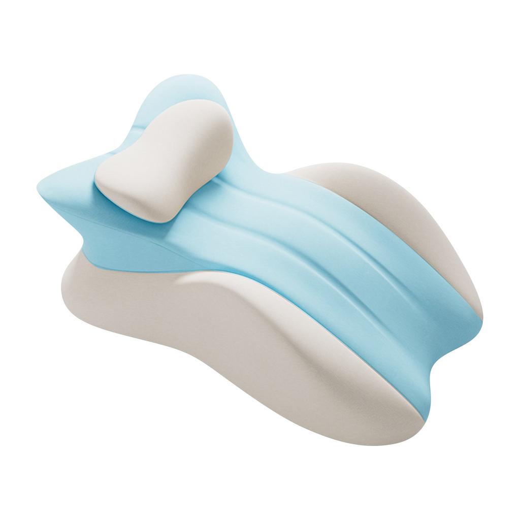 Сдержанная подушка для пар - Подушка-сиденье из пены с памятью, Подушка для изголовья кровати, Снимающая стресс для поддержки интимности, Подушка из плотной пены со съемным чехлом