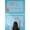 5 шт. прозрачная умная бумажная доска 60x100 см, прозрачная доска для письма, ручка, подарок