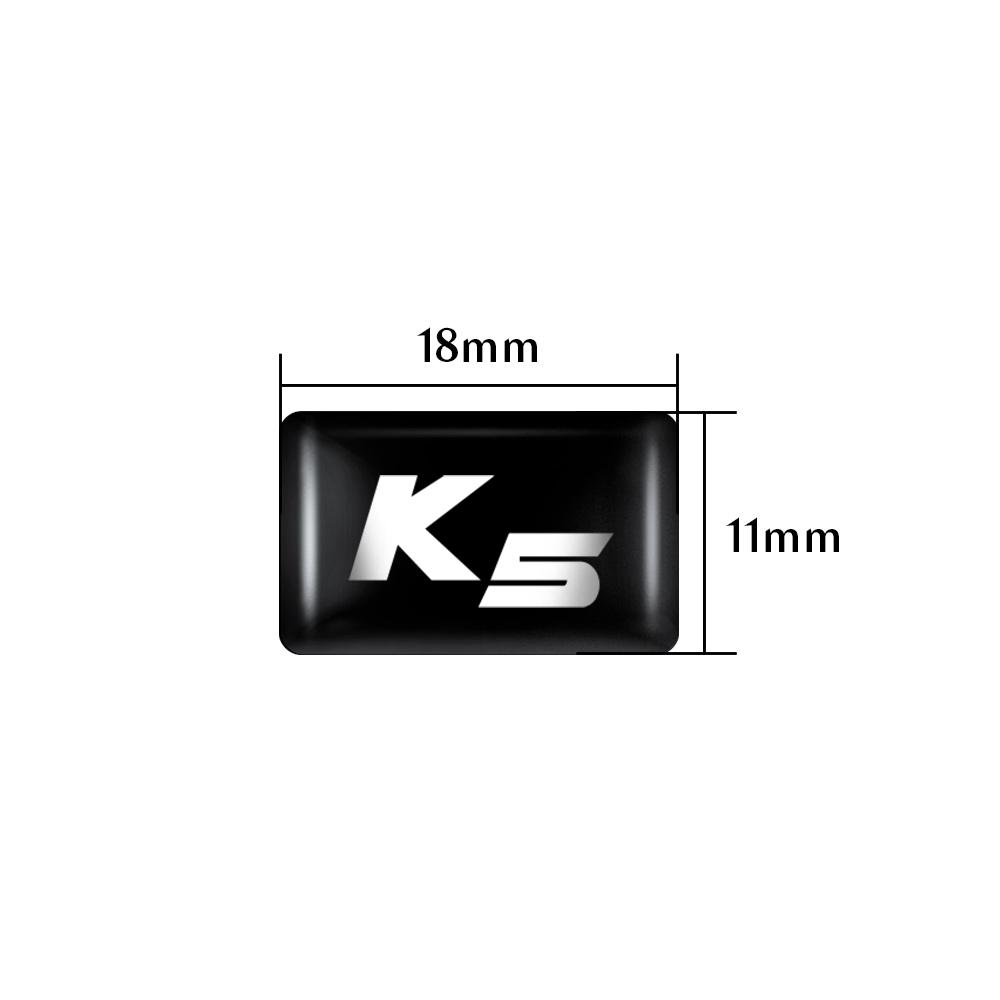 10/20/50Pcs Car Epoxy Resin Logo Interior Stickers Accessories For KIA Picanto Carnival Sportage 3 KX1 RIO K3 K6 Sorento Optima acq245