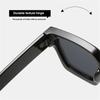 Fashion Square Frame Eyewear Punk Retro Sunglasses Ladies Shades Shades Women Sunglasses