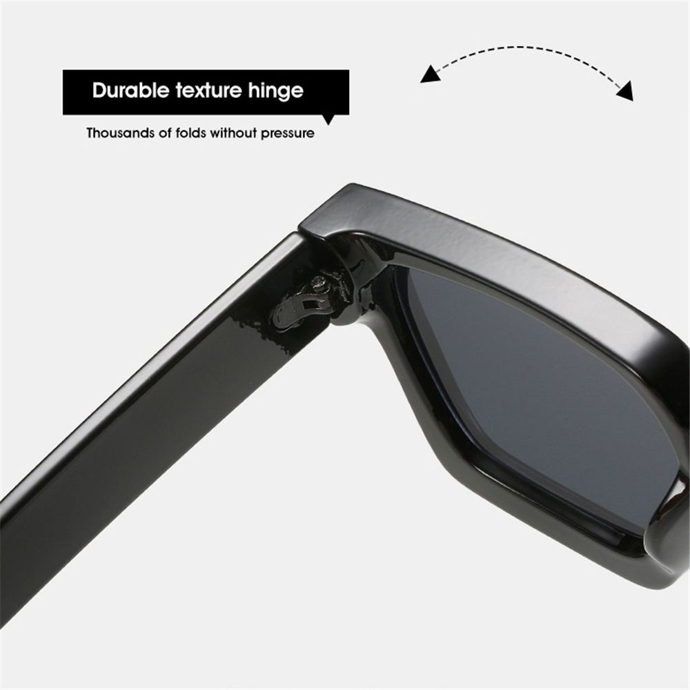 Fashion Square Frame Eyewear Punk Retro Sunglasses Ladies Shades Shades Women Sunglasses