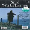 7-дюймовая пластинка STING - We'll Be Together / Conversation Wi 7Y3060 A&M 1987 Япония Рок Б/У