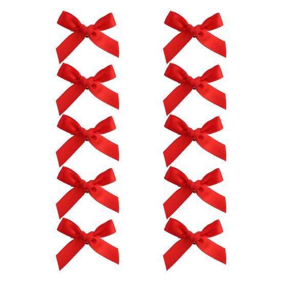 Yousheng 10/24Pcs Girl Hairpin Bowknot Decor Satin Hair Clips Star Shape Hair Pins Long Short Curly Braided Hair Tool Hair Accessories