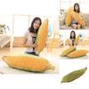 Realistic Corn Plush Pillow Short Plush Soft Stuffed Toy For Kids Room Decor