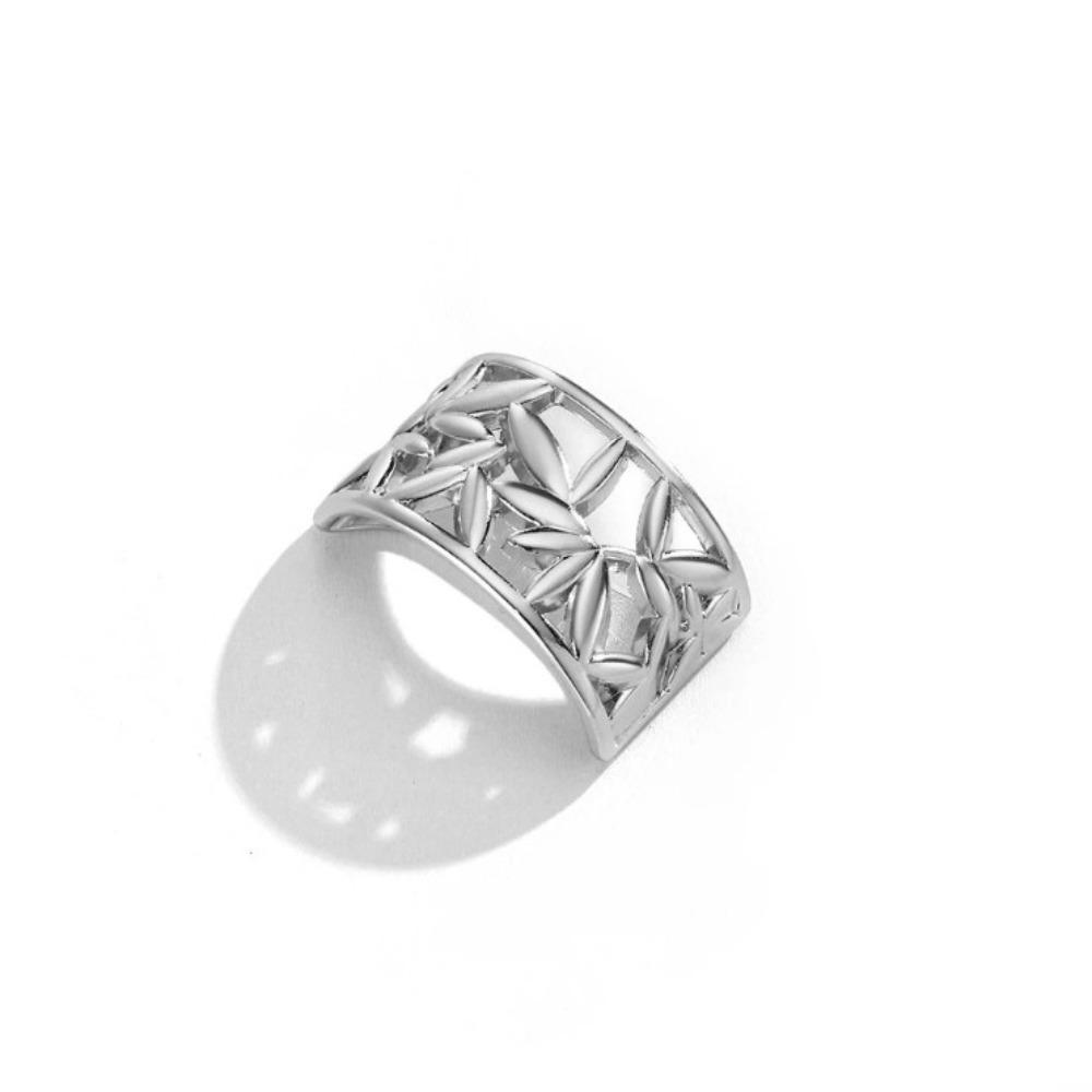 Arc Shape Hollow Design Scarf Clips Smooth Scarves Brooches Metal Scarves Buckle Ring  Decoration