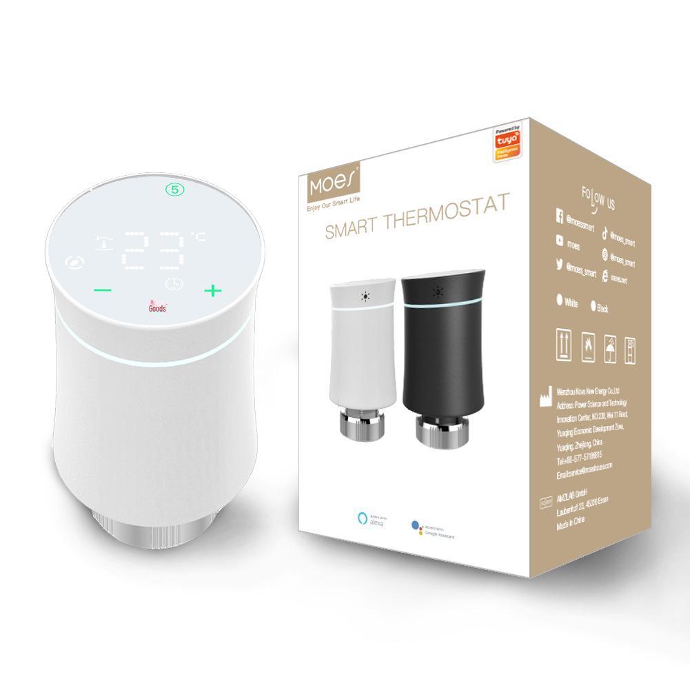 Умный термостатический клапан ZigBee с таймером и голосовым управлением